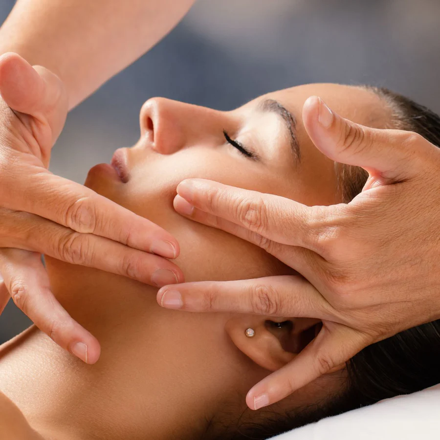 Kobido facial massage treatment promoting natural facial rejuvenation and relaxation at Muscle Therapy by Tom in Slough.